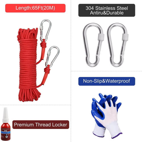 Vndueey Magnet Fishing Gear B08KZPWXY6